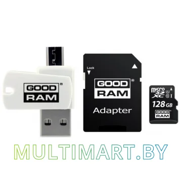 Карта памяти GOODRAM ALL in ONE microSDXC 128GB